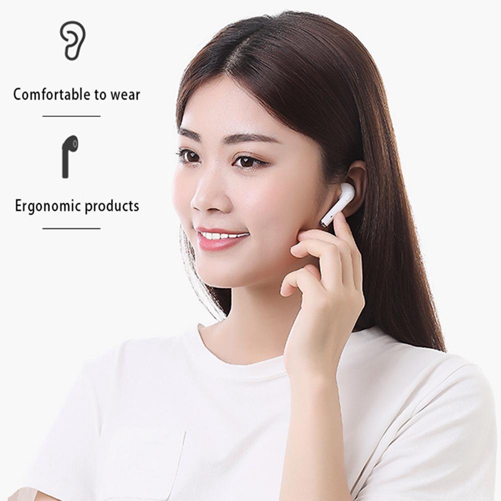 i20 TWS Bluetooth 5.0 Earphone Wireless Headset Binaural Call Stereo Earbud