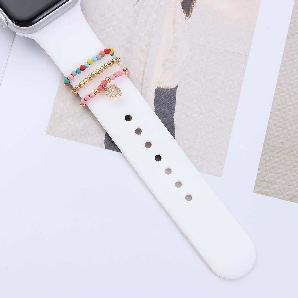BTLIMER Set 3 Dây Đeo Tay Thời Trang Cho Đồng Hồ Thông Minh Apple Watch