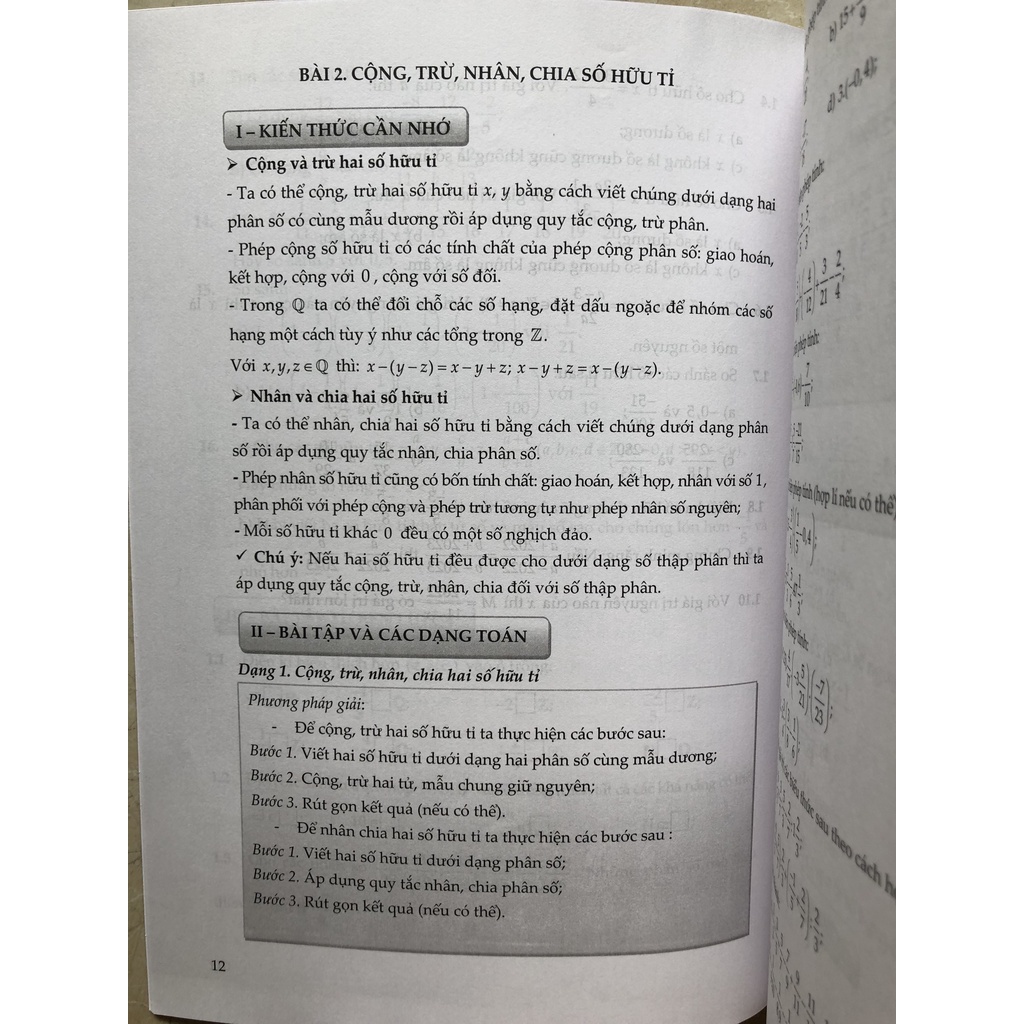 Sách - Ôn luyện cơ bản và nâng cao Toán 7
