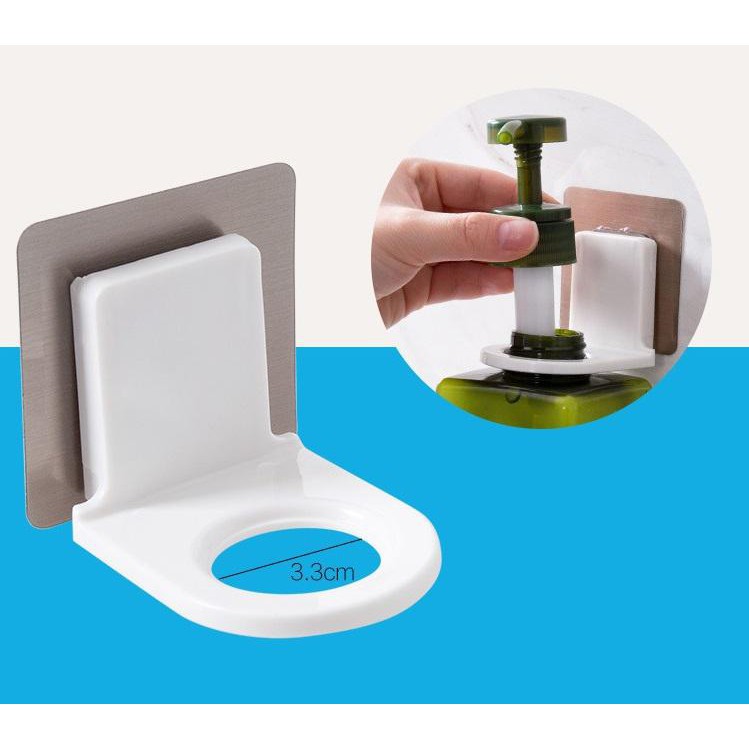 [❌GIÁ SỈ❌] Móc treo dầu gội đầu , móc treo chai sữa tắm dán tường nhà tắm siêu chắc 88100