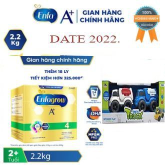 Sữa Bột Enfa 4 hộp giấy 2.2kg Date 12./21 Enfagrow 4