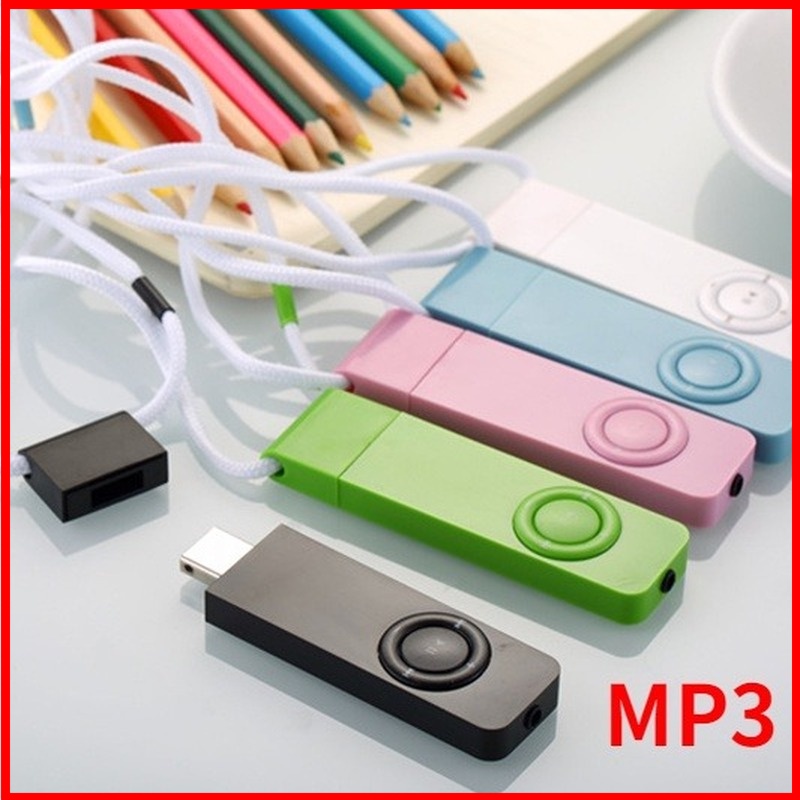 Máy nghe nhạc MP3 in-line dạng USB hỗ trợ thẻ Micro TF chống mất âm thanh
