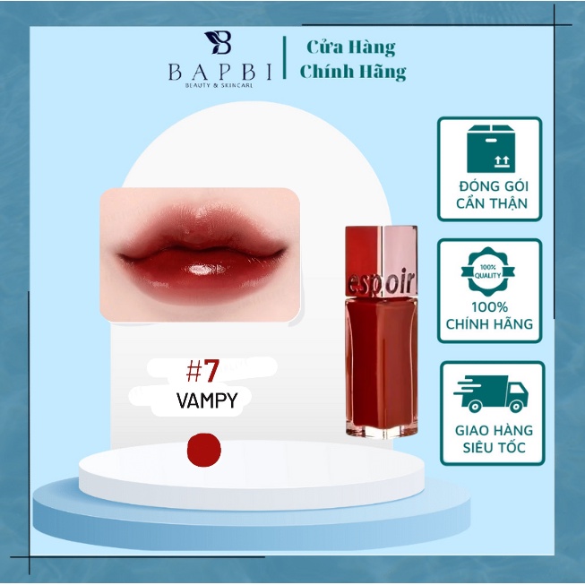 Son tint lì Espoir Couture Lip Tint Shine/Velvet