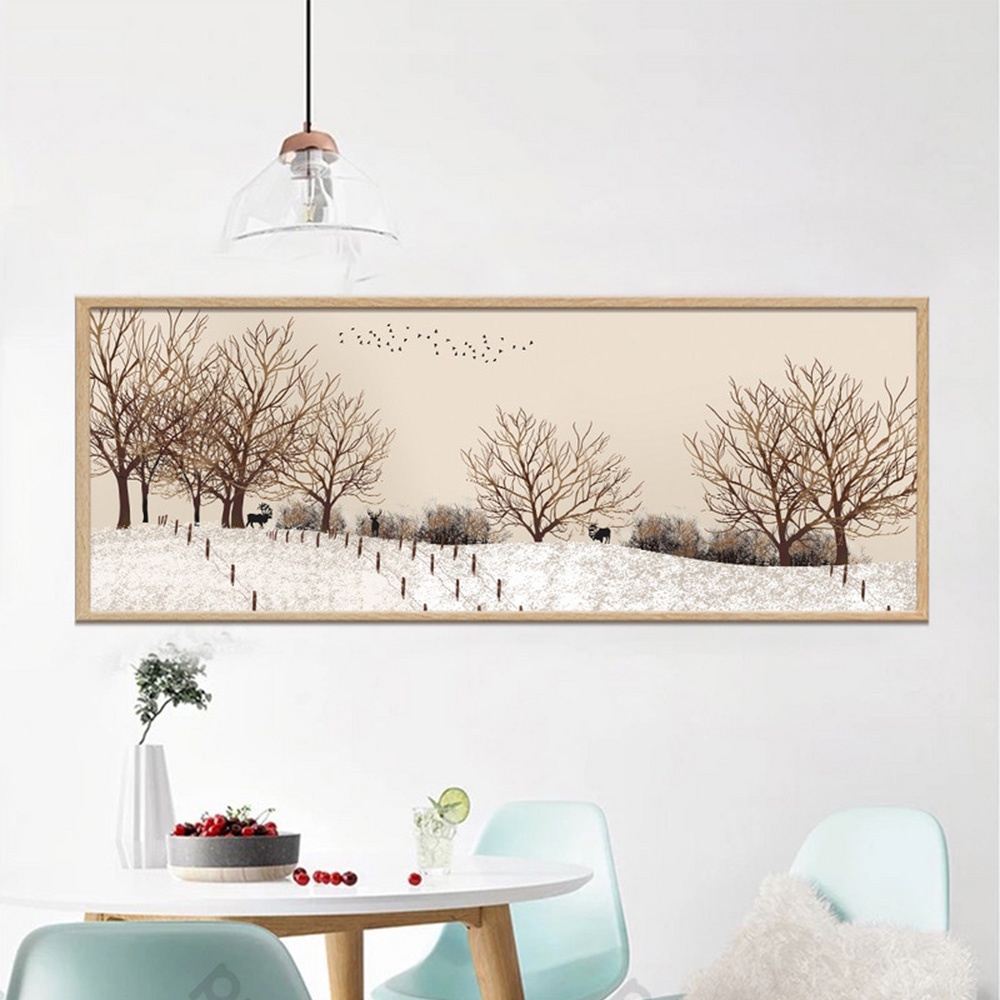 In hình ép gỗ Laminate TRANH PHONG CẢNH - Mẫu 15 (1 Ngang 20x60, 30x90). In ảnh theo yêu cầu