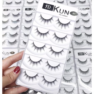 Lông mi giả Kun 5D cao cấp các mã