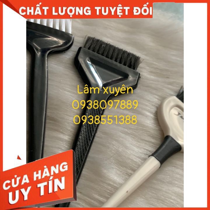 [FREESHIP] chổi quét thuốc nhuộm, lược nhuộm tóc 1 đầu, lông mềm, nhựa cao cấp, không bám thuốc nhuộm, dễ vệ sinh