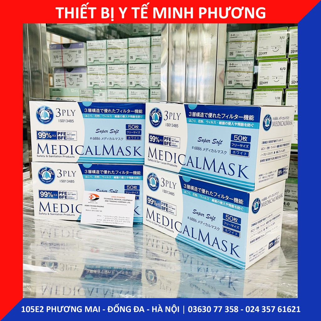 Khẩu trang y tế CN Nhật Bản tiệt trùng từng chiếc  Kawanishi