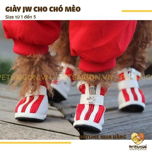 GIÀY JW CHO CHÓ MÈO (BỘ 4 CHIẾC)