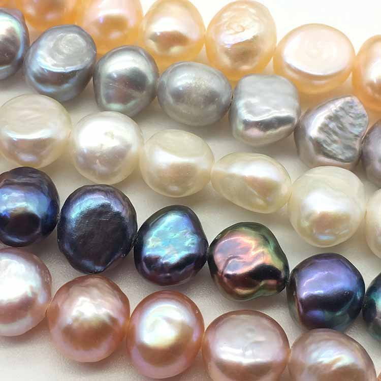 Thanh ngọc trai hai mặt 7mm dùng làm vòng tay/dây chuyền