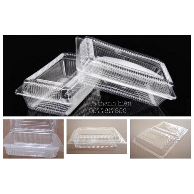 Hộp nhựa đựng đồ ăn 5 chiếc