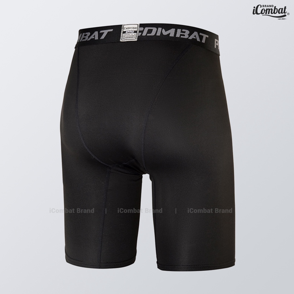 Quần legging nam ngắn iCombat Quần leging short đùi bó tập gym cho nam