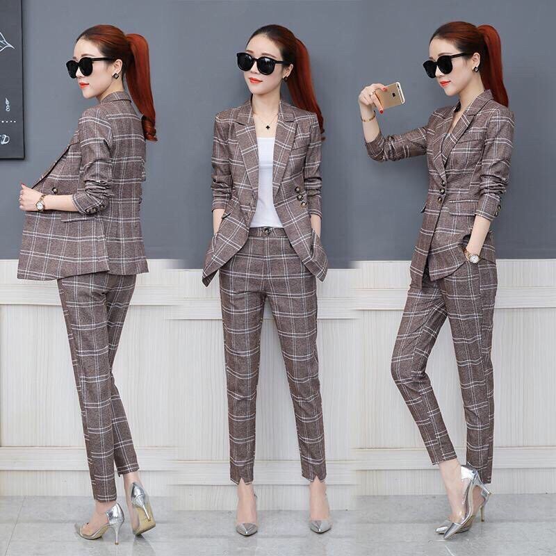 Lịch Sử Giá Set Bộ Vest Sọc Cách Điệu Sang Trọng Có Size Lớn Xxl Cập Nhật  8/2023 - Beecost
