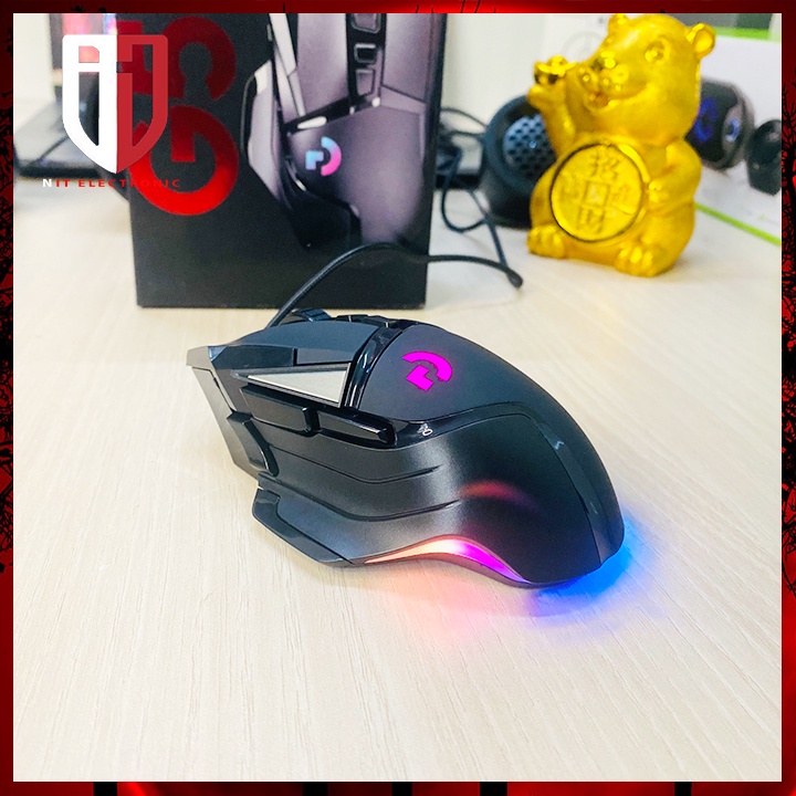 Chuột máy tính gaming có dây logitech G502 led RGB chuyên game cực đẹp mouse vi tinh laptop pc