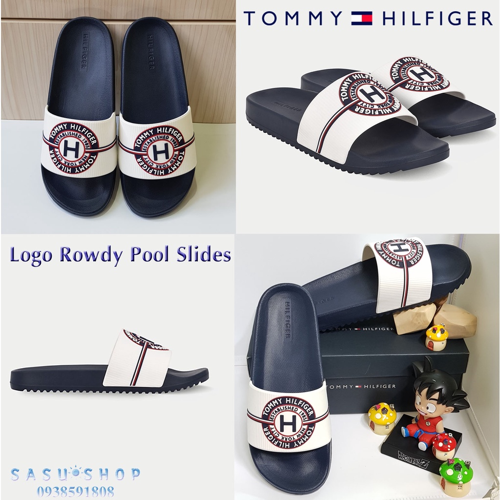 Dép Nam Tommy Hilfiger Rowdy Slides Chính Hãng
