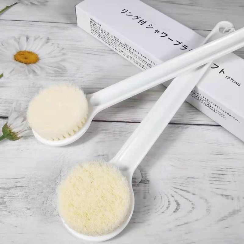 Cây bàn chải cọ lưng, chà lưng Nhật Bản Muji