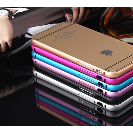 Ốp nhôm cao cấp Phone 6,6S nhiều màu