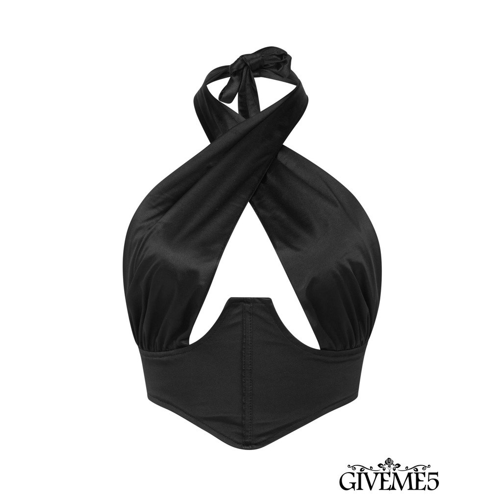 Áo Lửng Nữ Không Tay Hở Lưng Gợi Cảm