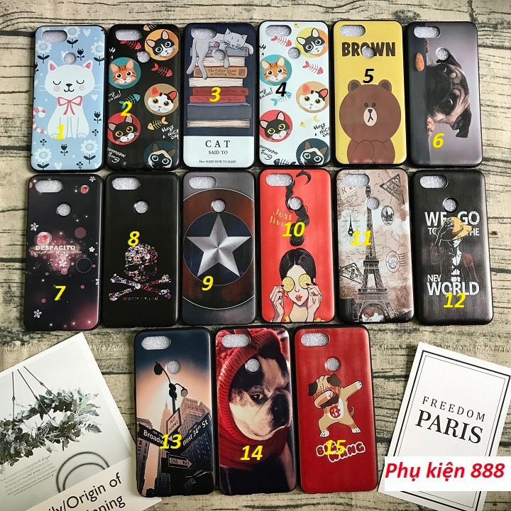 Ốp lưng Oppo Realme 2 pro nhiều hình - OL2416