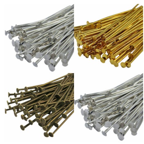 gói 10gam kim đuôi phẳng xỏ hạt