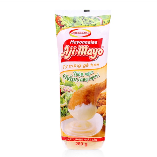 Xốt Mayonnaise Aji-Mayo trứng gà tươi 260g