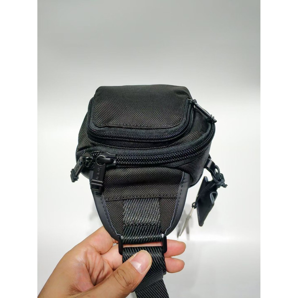 Tumi232399Túi Đeo Chéo Ngực / Hông Chất Liệu Da Bò Thời Trang Cá Tính Cho Nam