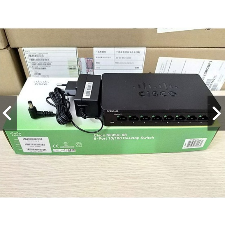 Switch 8 port Gigabit Cisco SG95D-08 8Port 10/100/1000Mbps - Hàng chính hãng