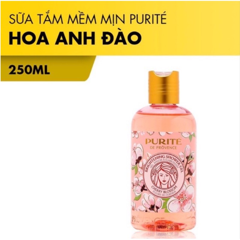 Sữa tắm Purité hoa anh đào 250ml