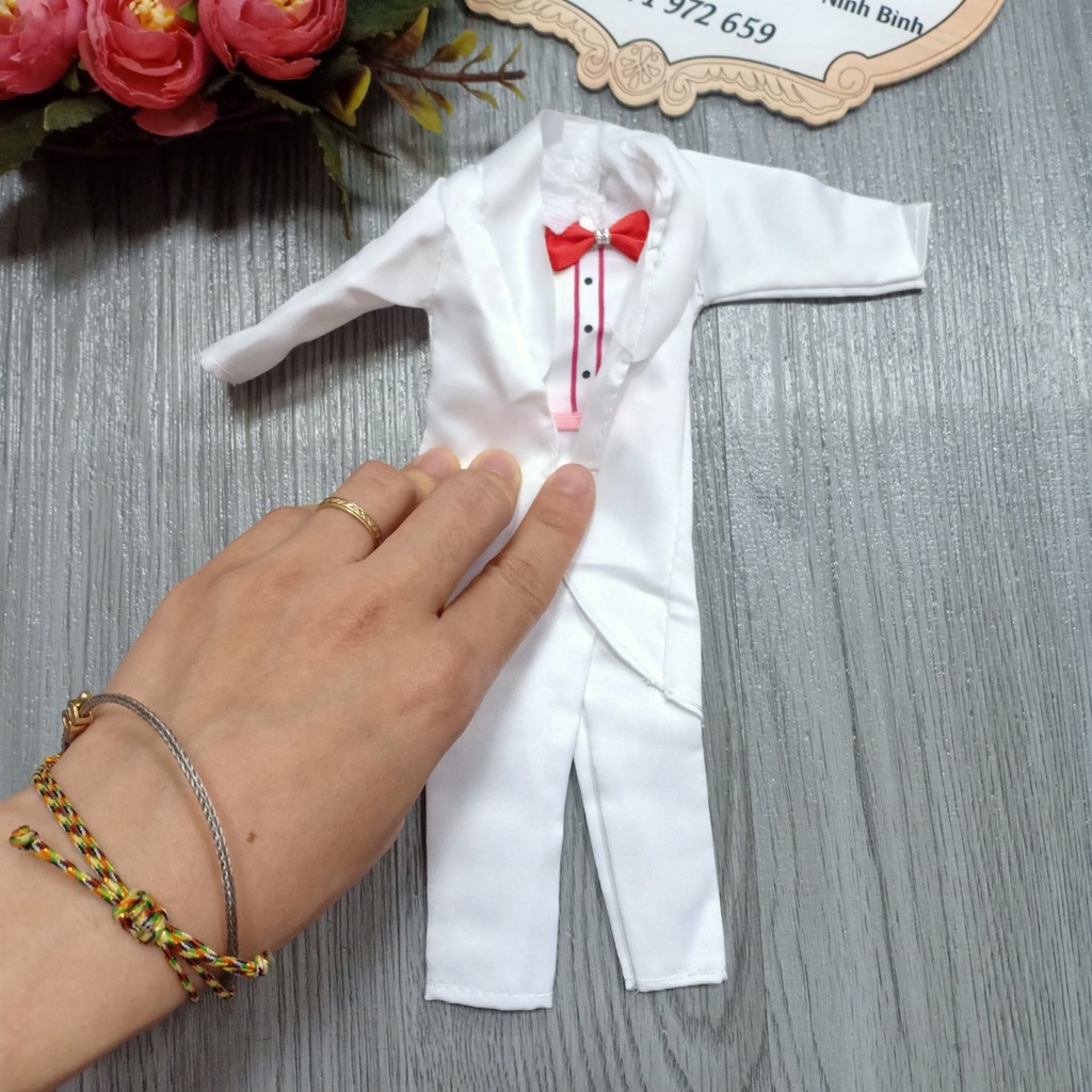 Các mẫu vest đẹp cho búp bê nam ken size 30cm,trang phục hoàng tử lịch lãm