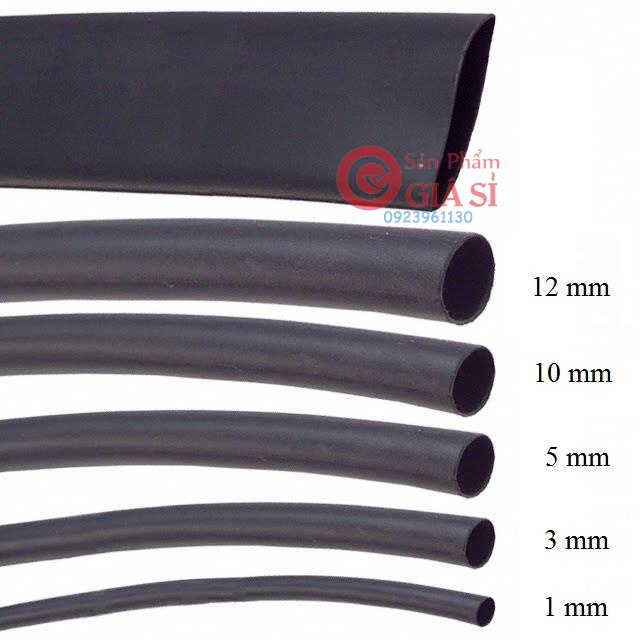 Ống ghen co nhiệt phi 12-20 mỗi đoạn dài 1 mét ❤️freeship❤️