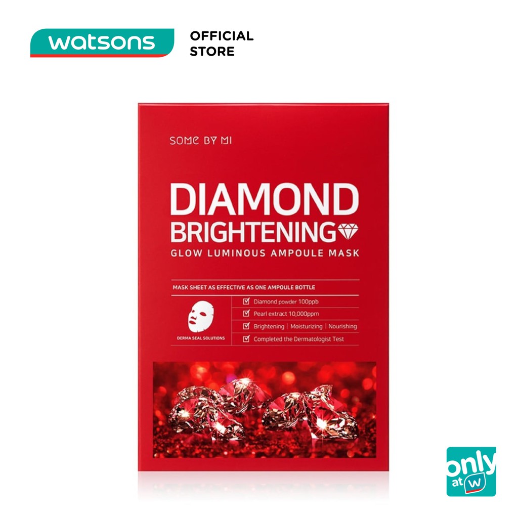 Mặt Nạ Some By Mi Dưỡng Trắng Và Cấp Ẩm Cho Da Diamond Brightening Sheet Mask 25g