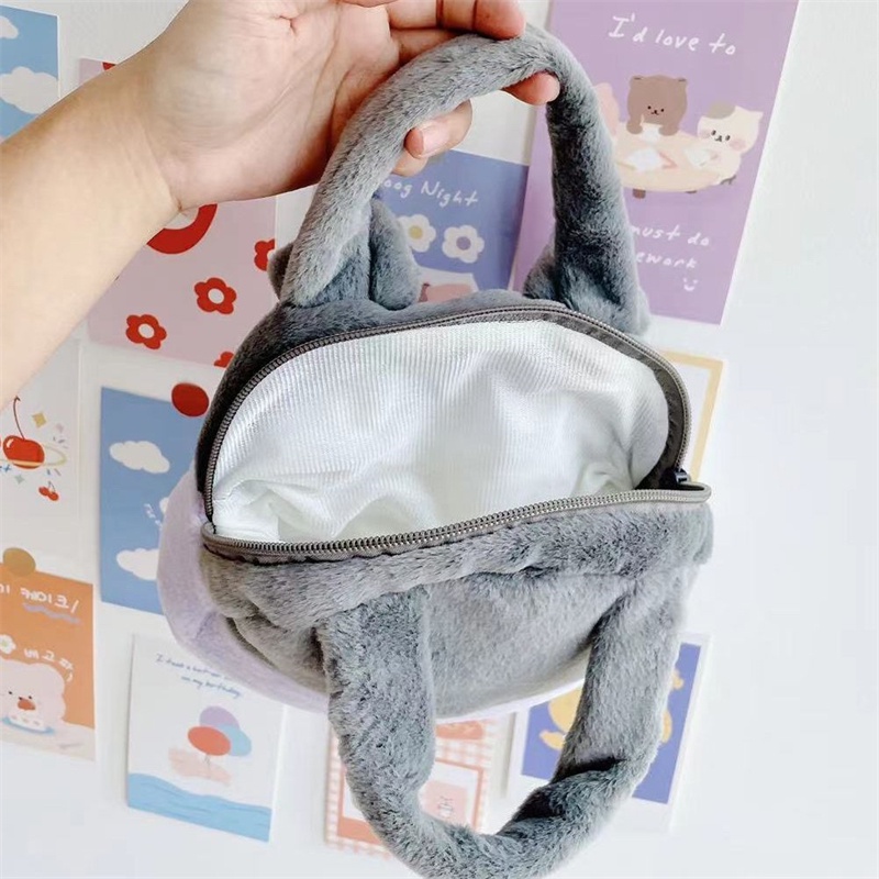 Sanrio Túi Xách Tay Hình Cinnamoroll My Melody Hello Kitty Kuromi Kawaii Plushie Nhồi Bông Đáng Yêu Làm Quà Sinh Nhật