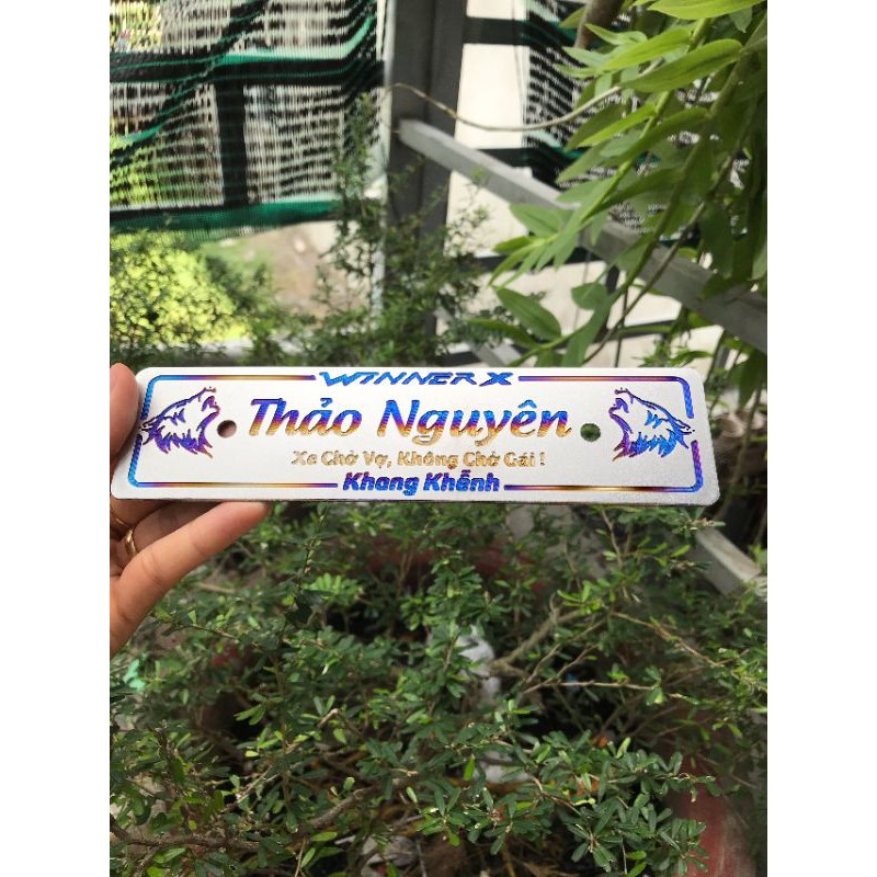 BẢNG TÊN TITANIUM THEO YÊU CẦU