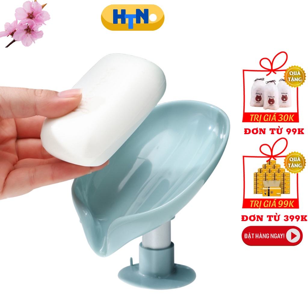 Khay để xà phòng hình chiếc lá độc đáo tiện dụng cho nhà tắm nhà bếp | BigBuy360 - bigbuy360.vn