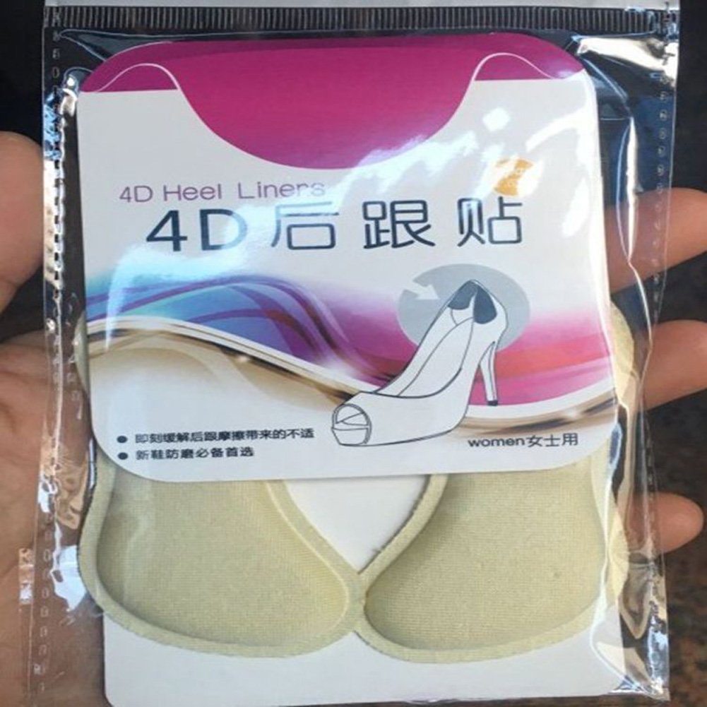 Miếng dán lót gót chân trong suốt dày dặn chống mòn