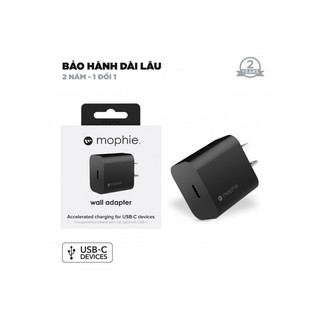 Sạc Mophie USB-C PD 20W [CHÍNH HÃNG PHÂN PHỐI, BẢO HÀNH 2 NĂM]