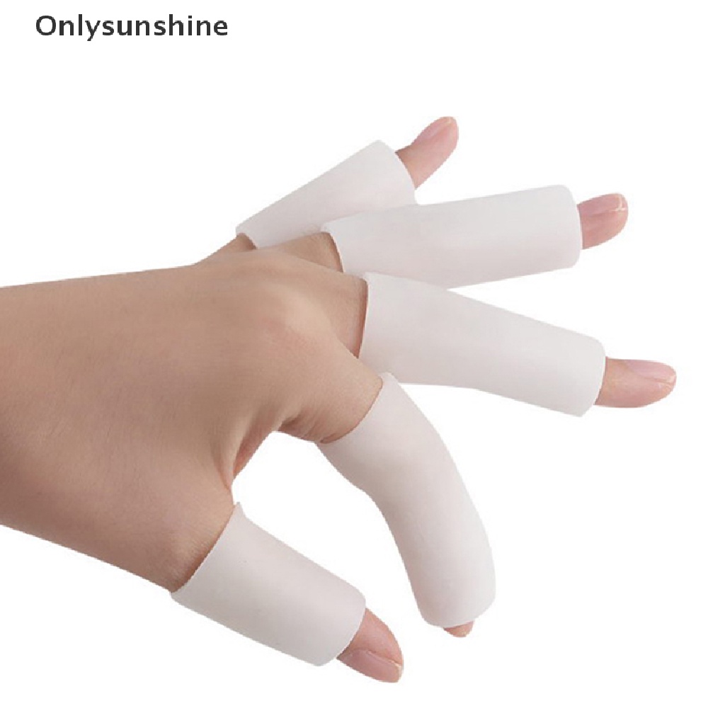 Bộ 5 Ống silicone gel Bảo Vệ Ngón Chân Giảm Đau