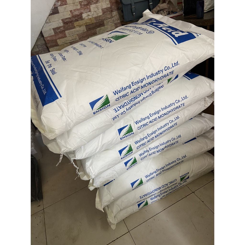 Axit Chanh, Acid Citric , Bột Dùng Trong Công Nghệ Thực Phẩm Và Tẩy Rửa, Vệ Sinh Đường Ống