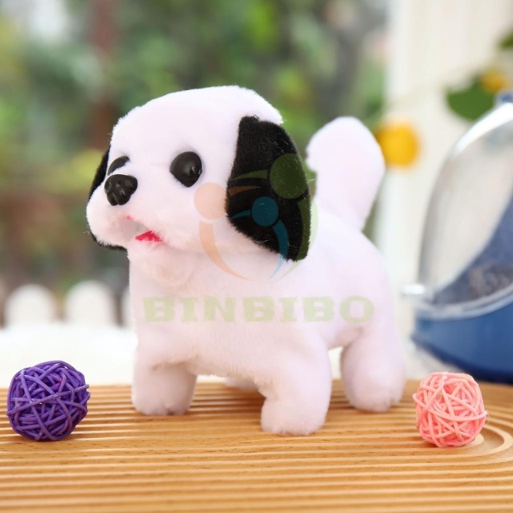 Chó bông biết đi biết sủa vẫy đuôi món quà cực đáng yêu cho bé