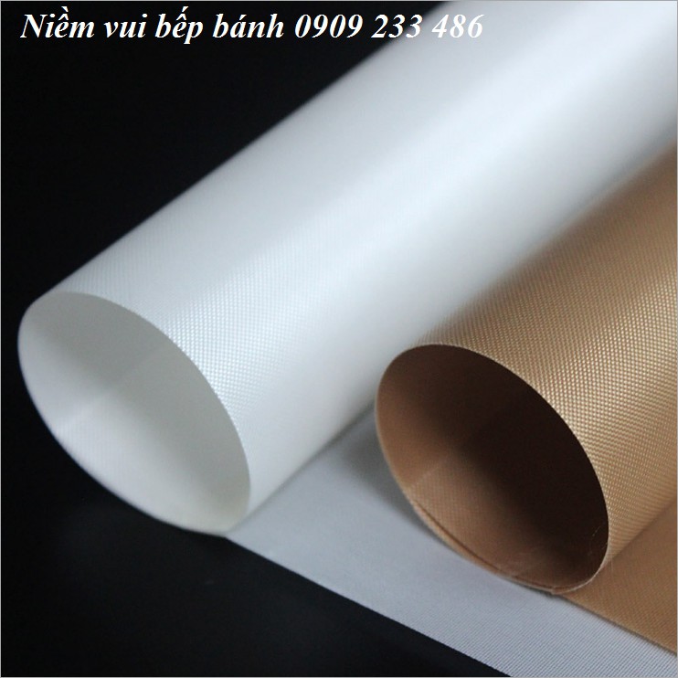 Tấm bạt nướng bánh sợi thủy tinh chịu nhiệt 30x40cm, 40x60cm