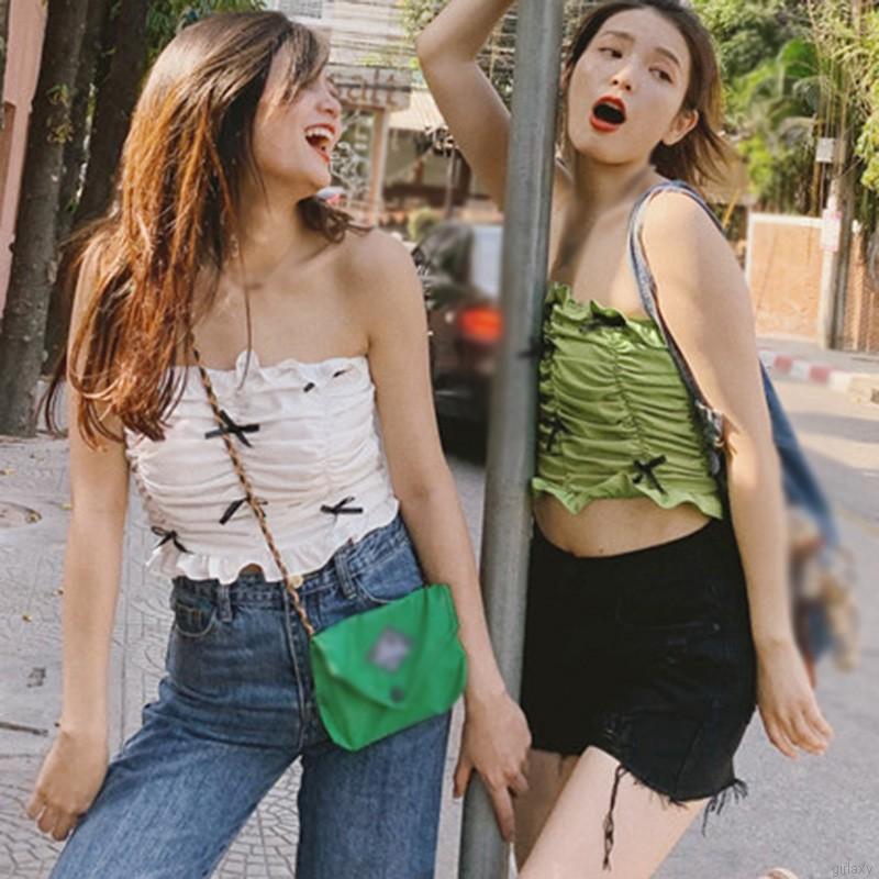 Áo Dệt Kim Trễ Vai Phong Cách Hàn Quốc Quyến Rũ Cho Nữ | BigBuy360 - bigbuy360.vn