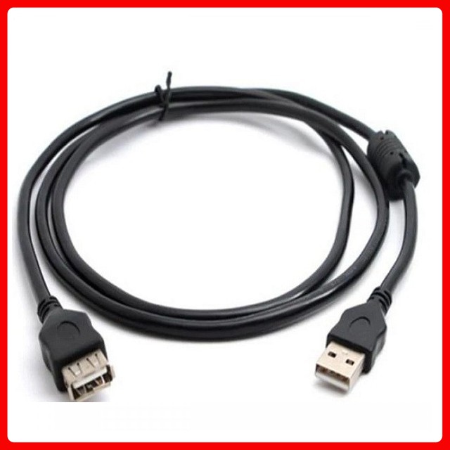 Dây cáp nối dài USB 2.0 1,5m chống nhiễu (1 đầu đực, 1 đầu cái) | WebRaoVat - webraovat.net.vn