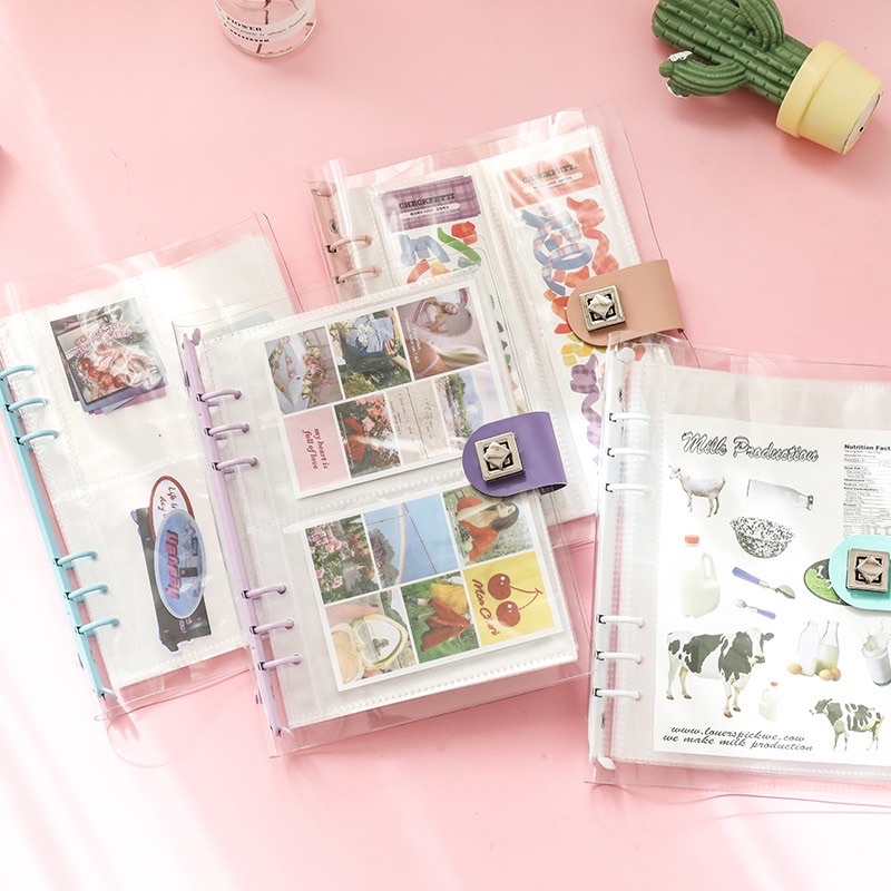 [MỚI] Sheet A5 cho Binder A5 6 còng - Sheet A5 đựng card kpop - binder đựng ảnh kpop ảnh anime album postcard kpop manga