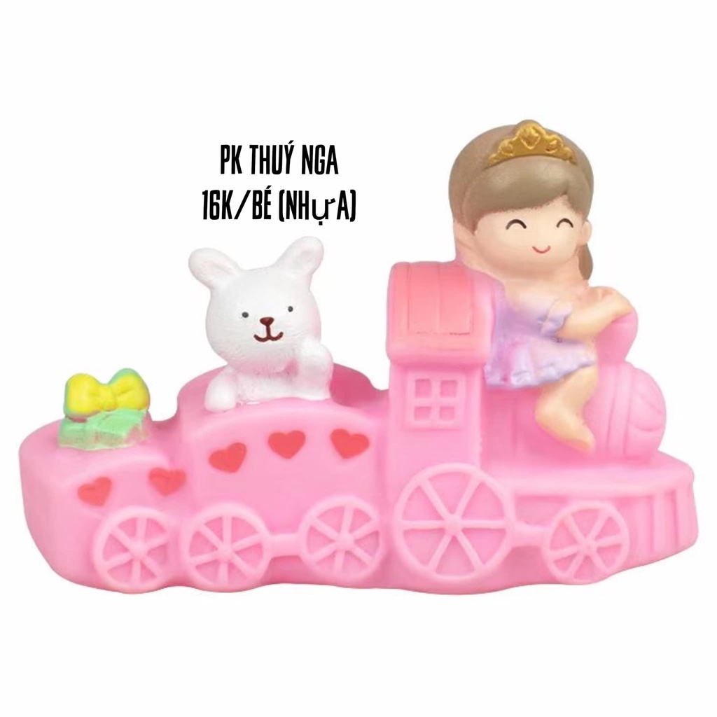 Em bé lái đoàn tàu (nhựa)