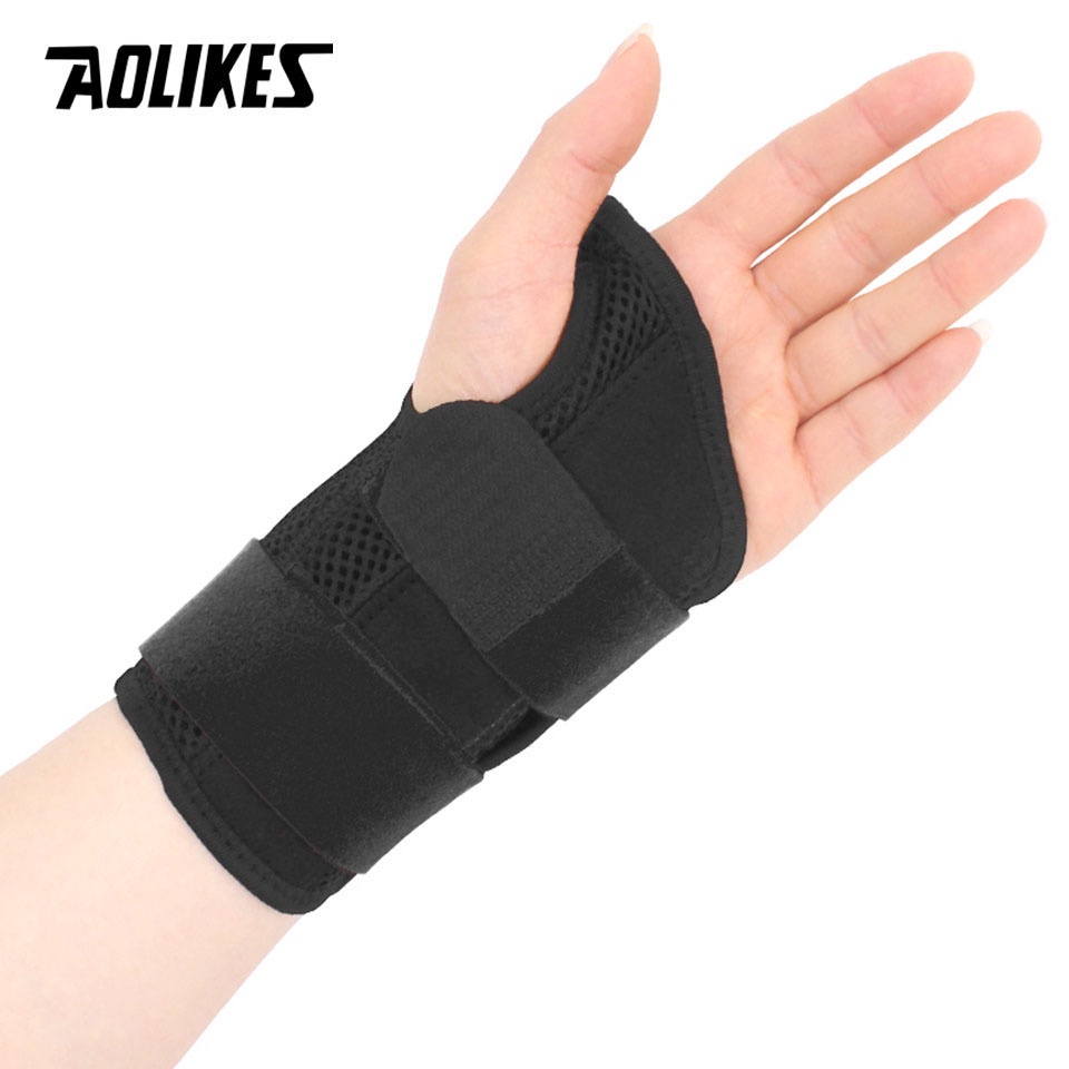 Đai nẹp hỗ trợ cổ tay AOLIKES làm giảm đau khớp sử dụng ngày và đêm