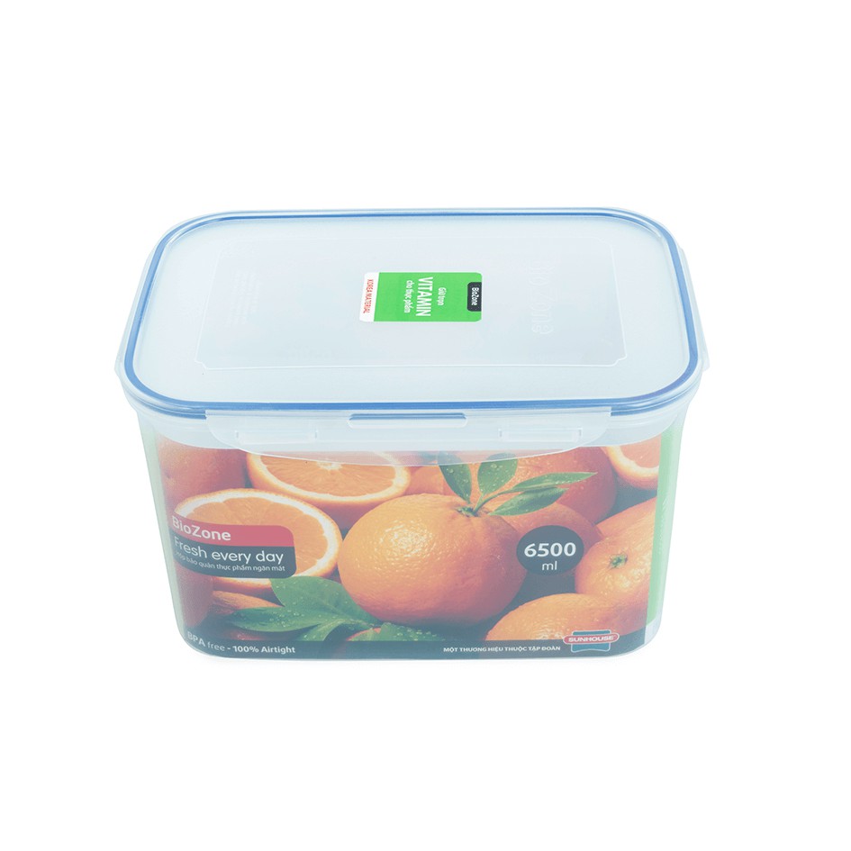 SUNHOUSE Hộp bảo quản thực phẩm ngăn mát BioZone nhiều size
