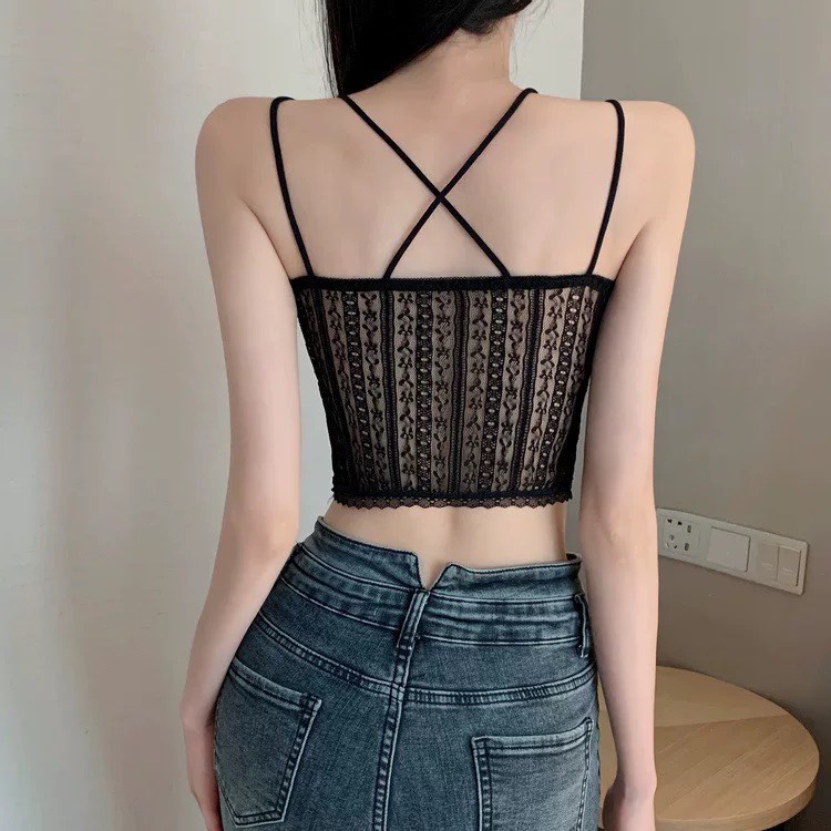 [Xả - dọn kho]Áo ngực lót nữ áo hai dây bra ren cao cấp có đệm ngực sexy bralette Pasana0091