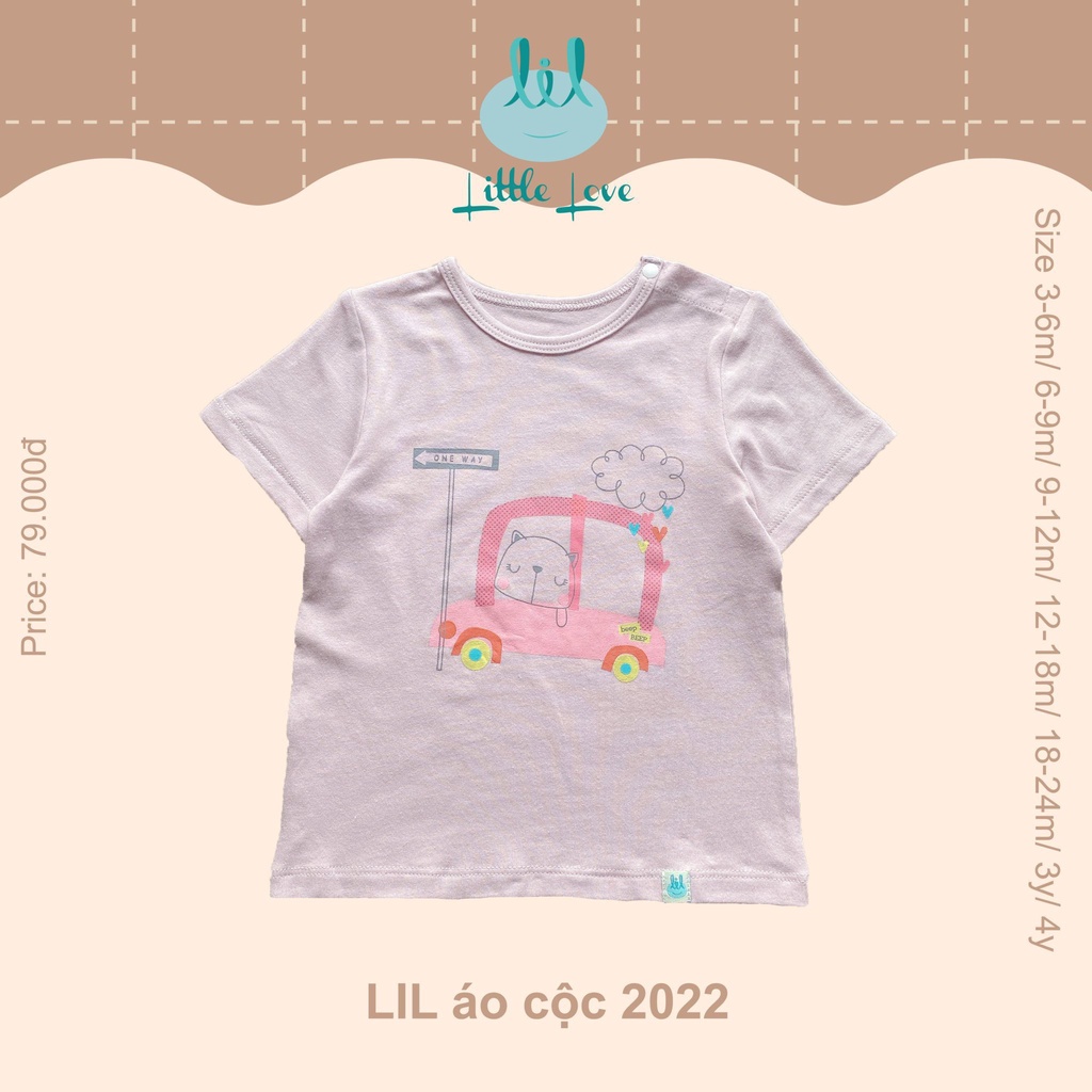 Áo cộc in 2022 Little Love