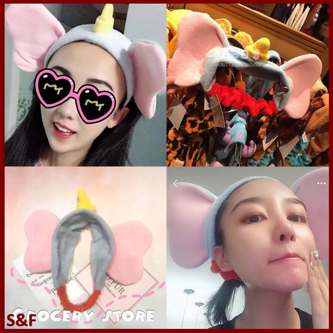 Băng đô cài tóc hình con voi dễ thương