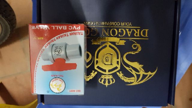 Van nước , van khóa nước nhựa Taijaan kèm keo 15 gram tiền phong ( van nhựa )