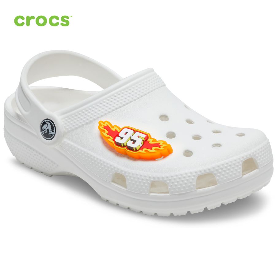 Sticker nhựa jibbitz gắn dép unisex Crocs Lightningmcqueen9 Disney - 10008327